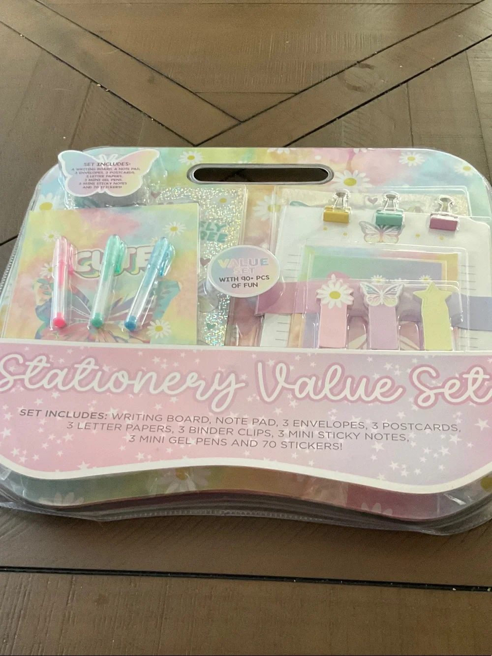 Stationery Value Set - Pastel Pink & Multi